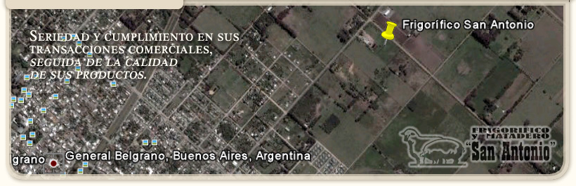 Frigorífico y Matadero San Antonio •> Seriedad y cumplimiento en sus transacciones comerciales, seguida de la calidad de sus productos.